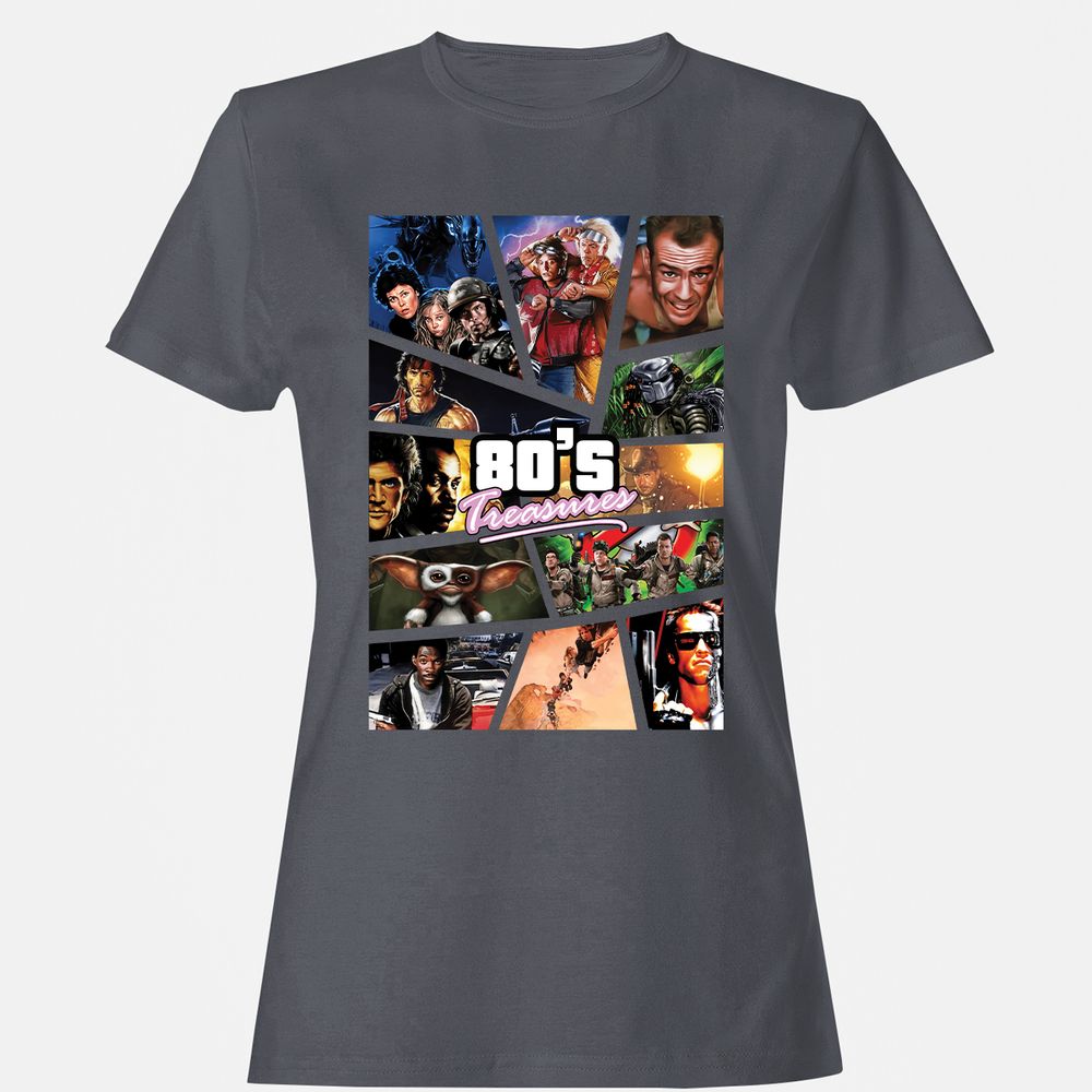 Women's T-Shirt - KF1795NL - Dark Heather - 5