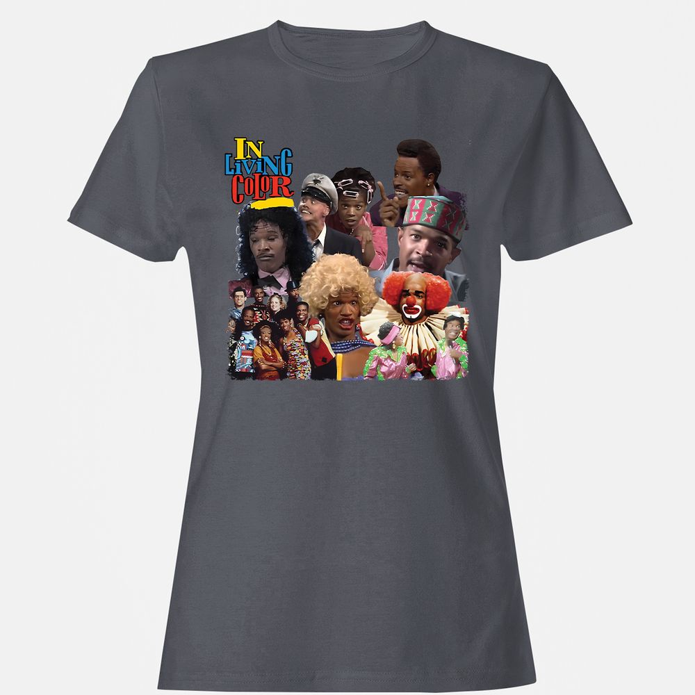 Women's T-Shirt - CZFL72FD - Dark Heather - 5