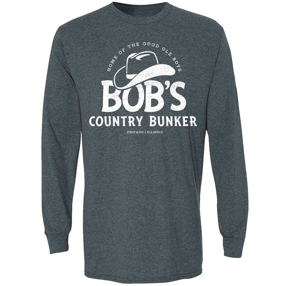 Long Sleeve T-Shirt - X3VGLM4V - Dark Heather - 5