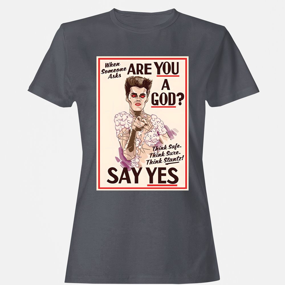 Women's T-Shirt - 3WAYQPGY - Dark Heather - 5
