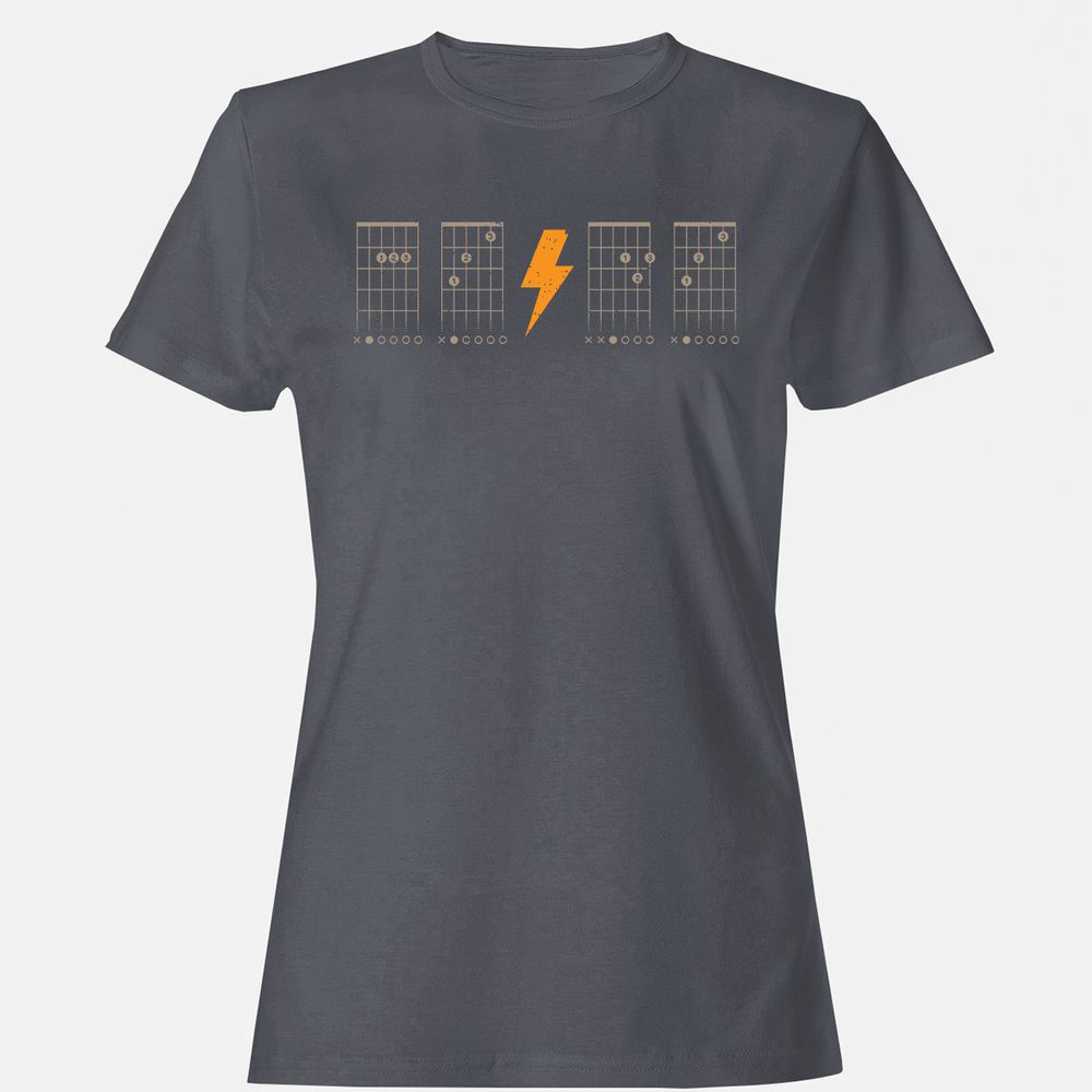 Women's T-Shirt - E77P27HX - Dark Heather - 5