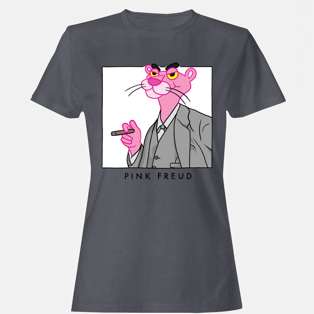 Women's T-Shirt - 6MCLVPP6 - Dark Heather - 5