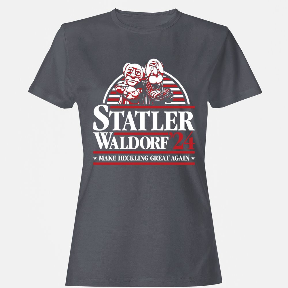 Women's T-Shirt - ZHPKEDGH - Dark Heather - 5