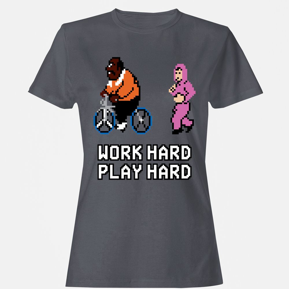 Women's T-Shirt - 8U8EEMDM - Dark Heather - 5