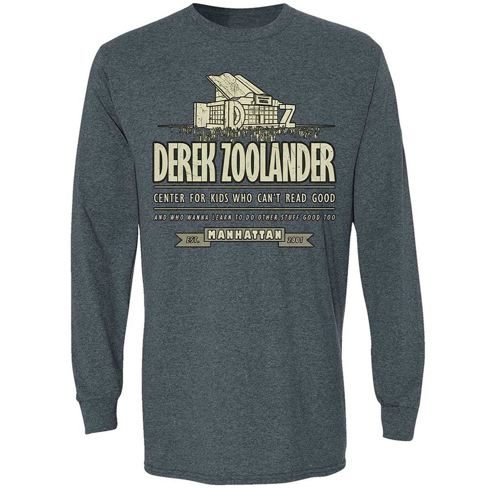 Long Sleeve T-Shirt - 5X8EHEZW - Dark Heather - 5