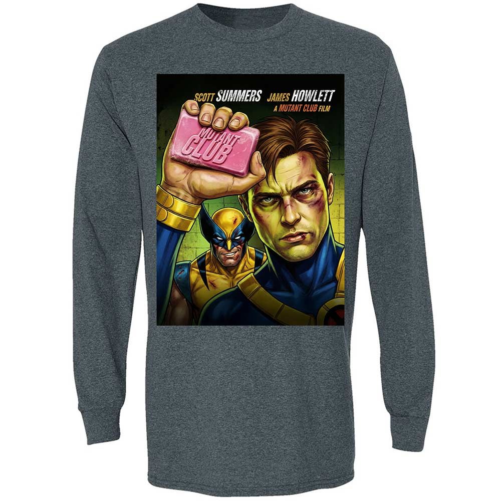 Long Sleeve T-Shirt - GPBA6GM1 - Dark Heather - 5