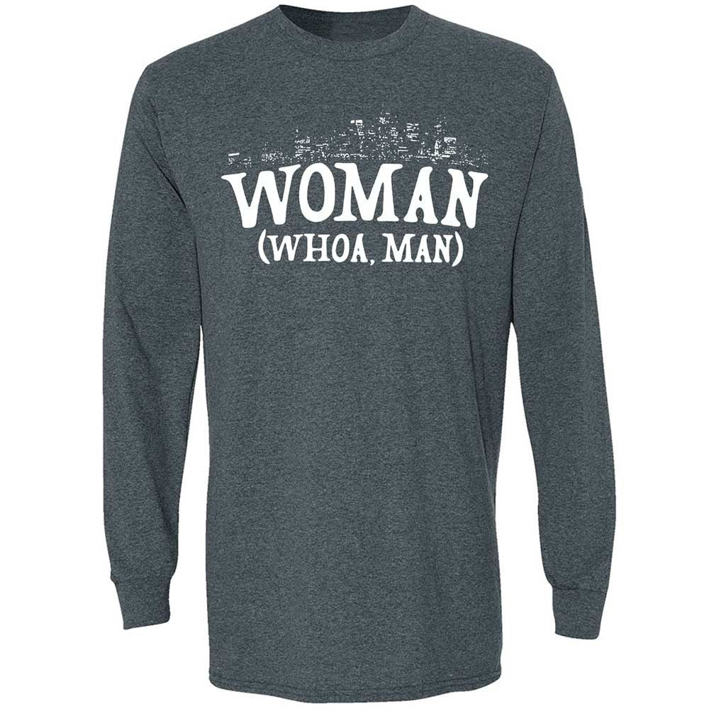 Woman - Whoa, Man - Dark Heather - 5