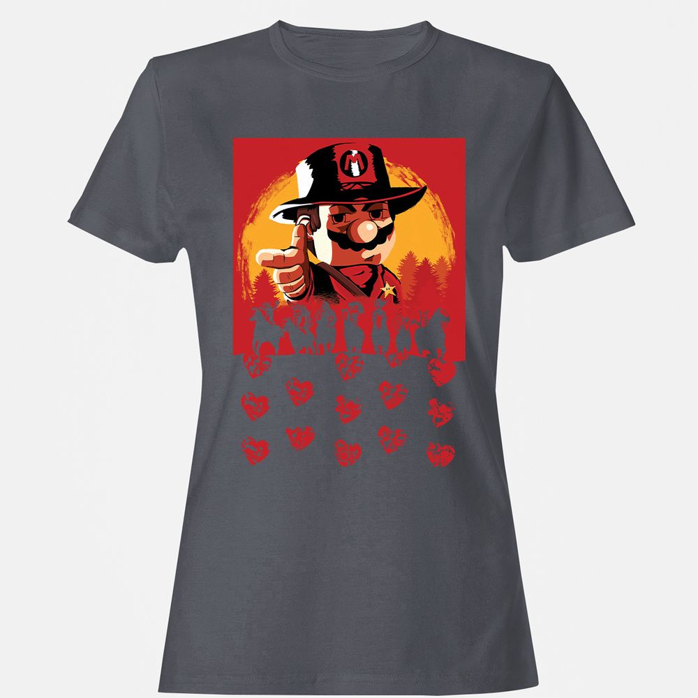 Women's T-Shirt - A6PACRF4 - Dark Heather - 5