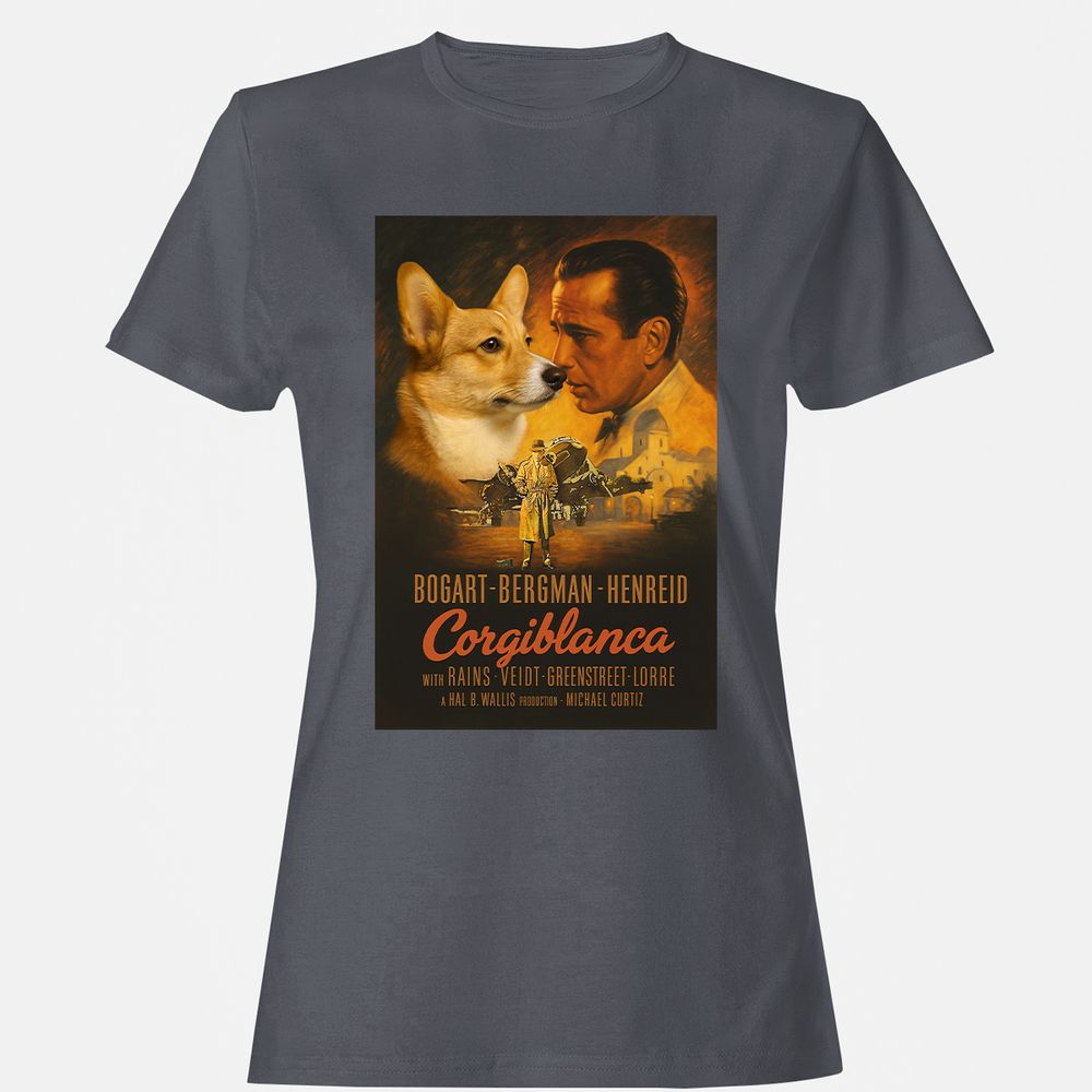 Women's T-Shirt - T4U842JL - Dark Heather - 5