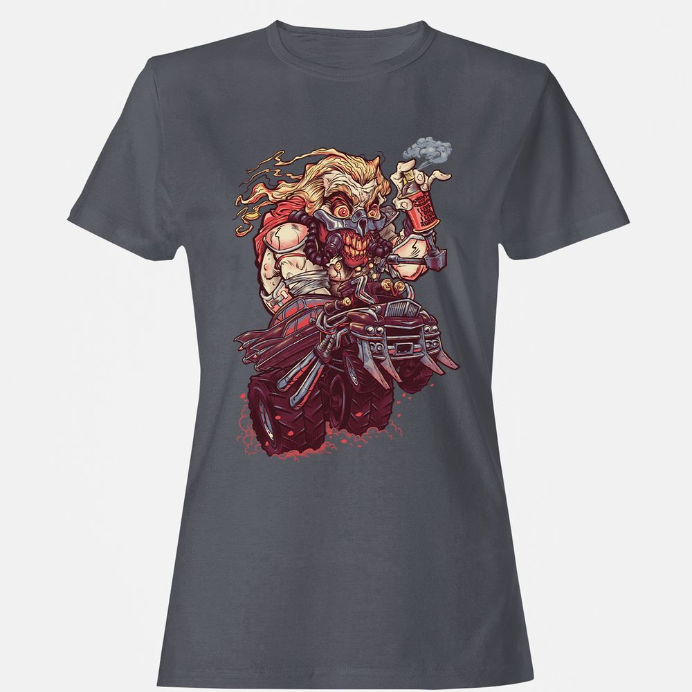 Women's T-Shirt - WM3ZM4UB - Dark Heather - 5