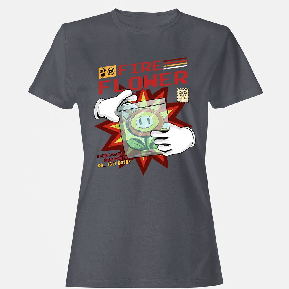 Women's T-Shirt - KP7HGEQS - Dark Heather - 5