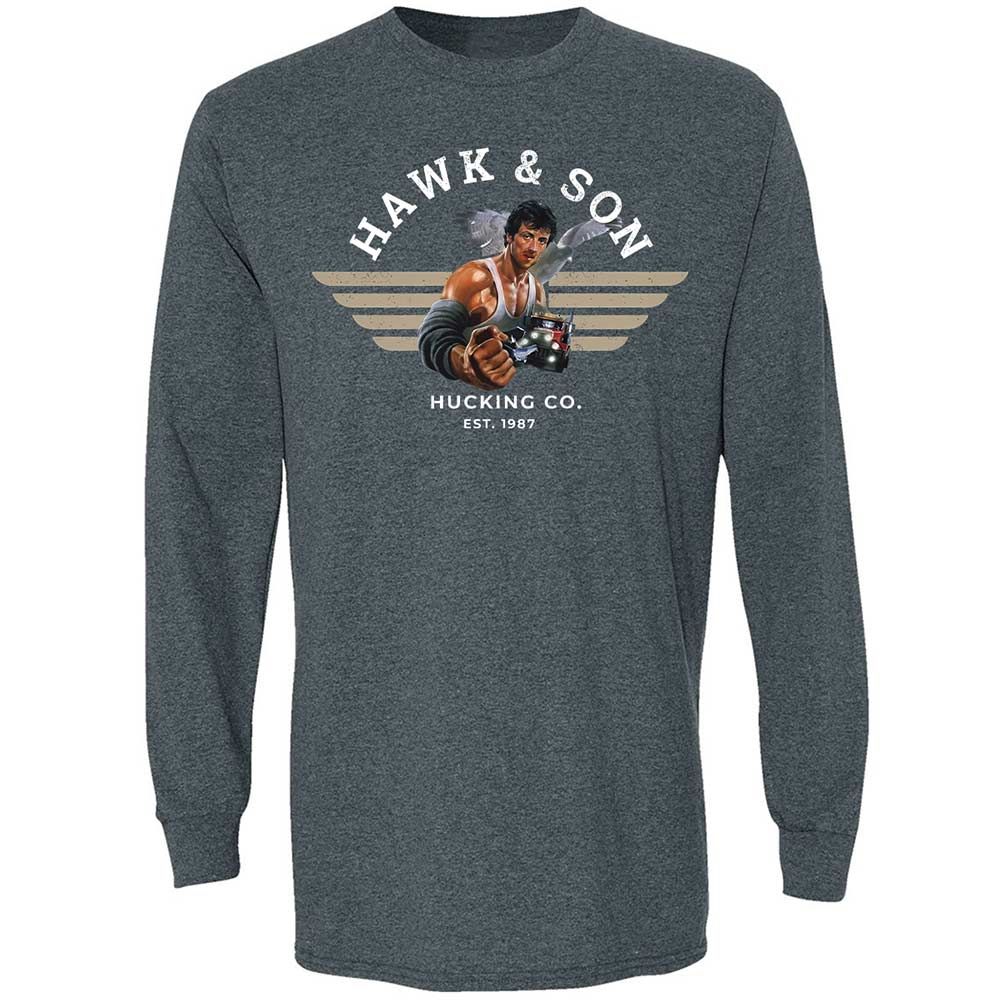 Long Sleeve T-Shirt - 9PAUMB7S - Dark Heather - 5