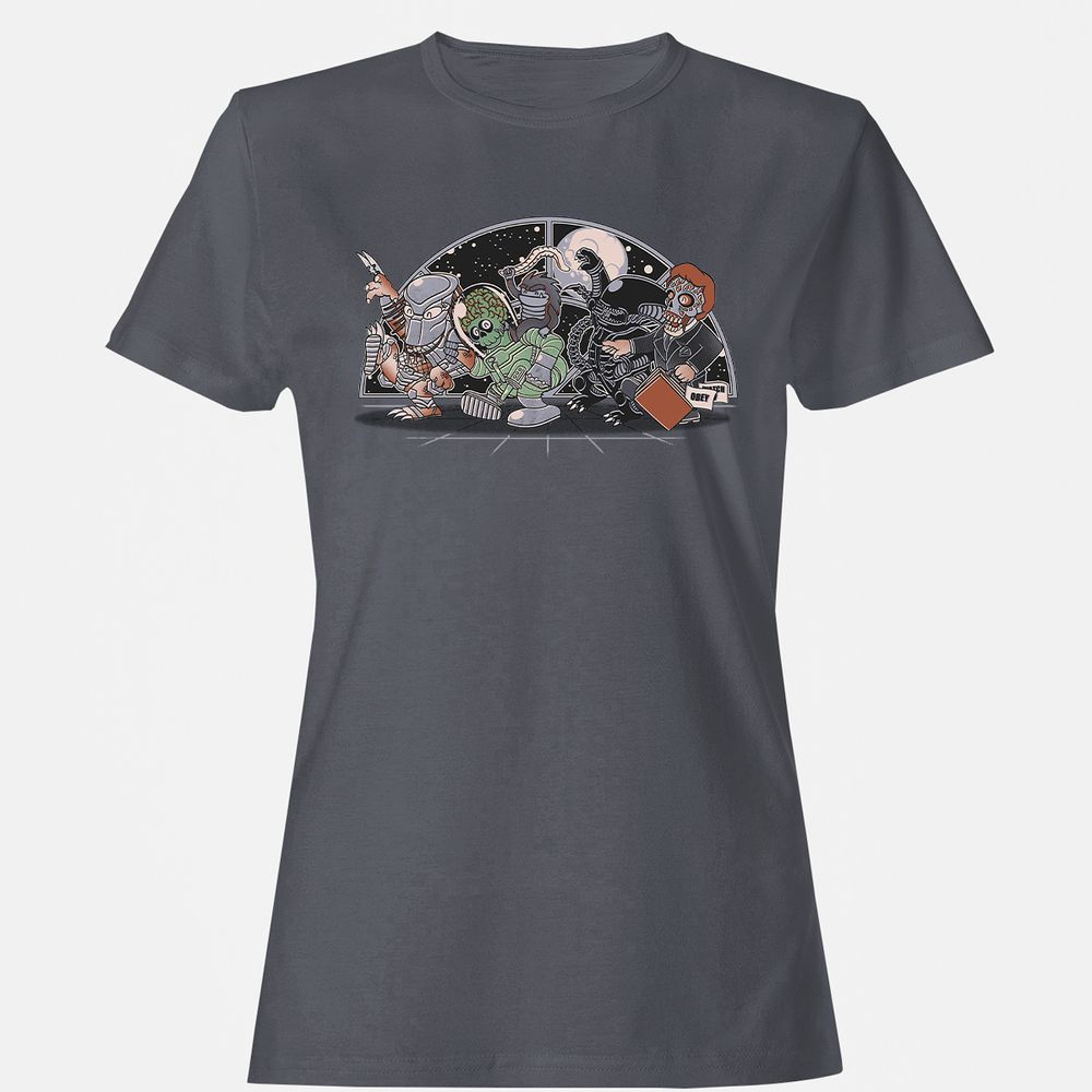 Women's T-Shirt - 9YGCK5D7 - Dark Heather - 5
