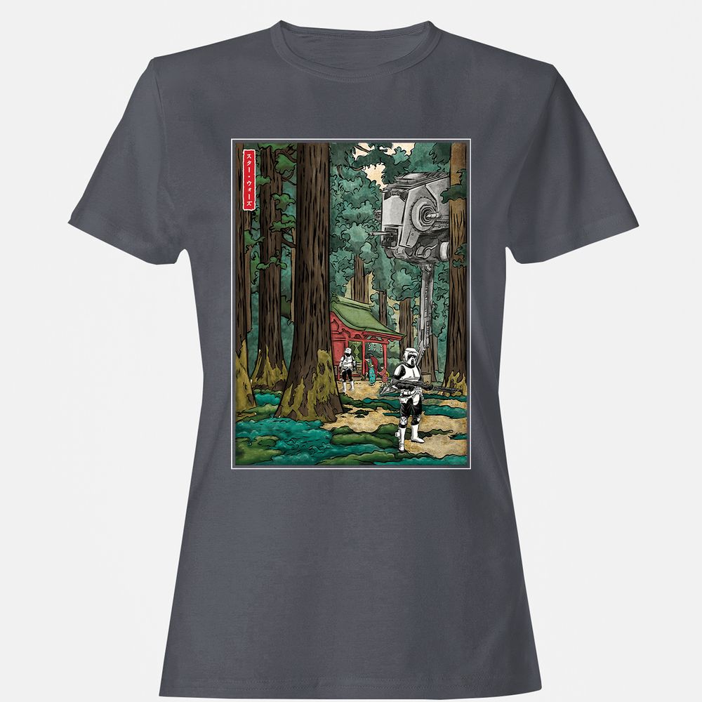 Women's T-Shirt - 3MP66NFS - Dark Heather - 5