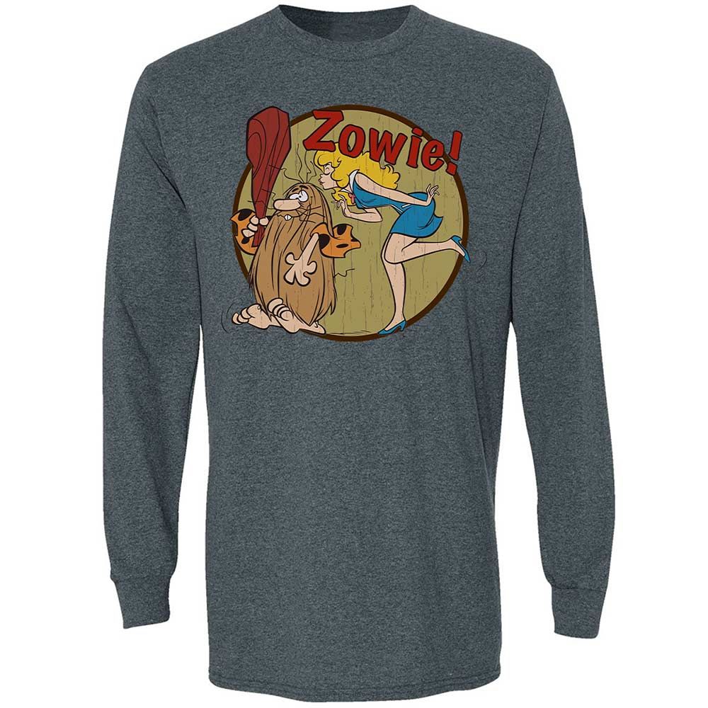 Long Sleeve T-Shirt - HLDUWZ9P - Dark Heather - 5