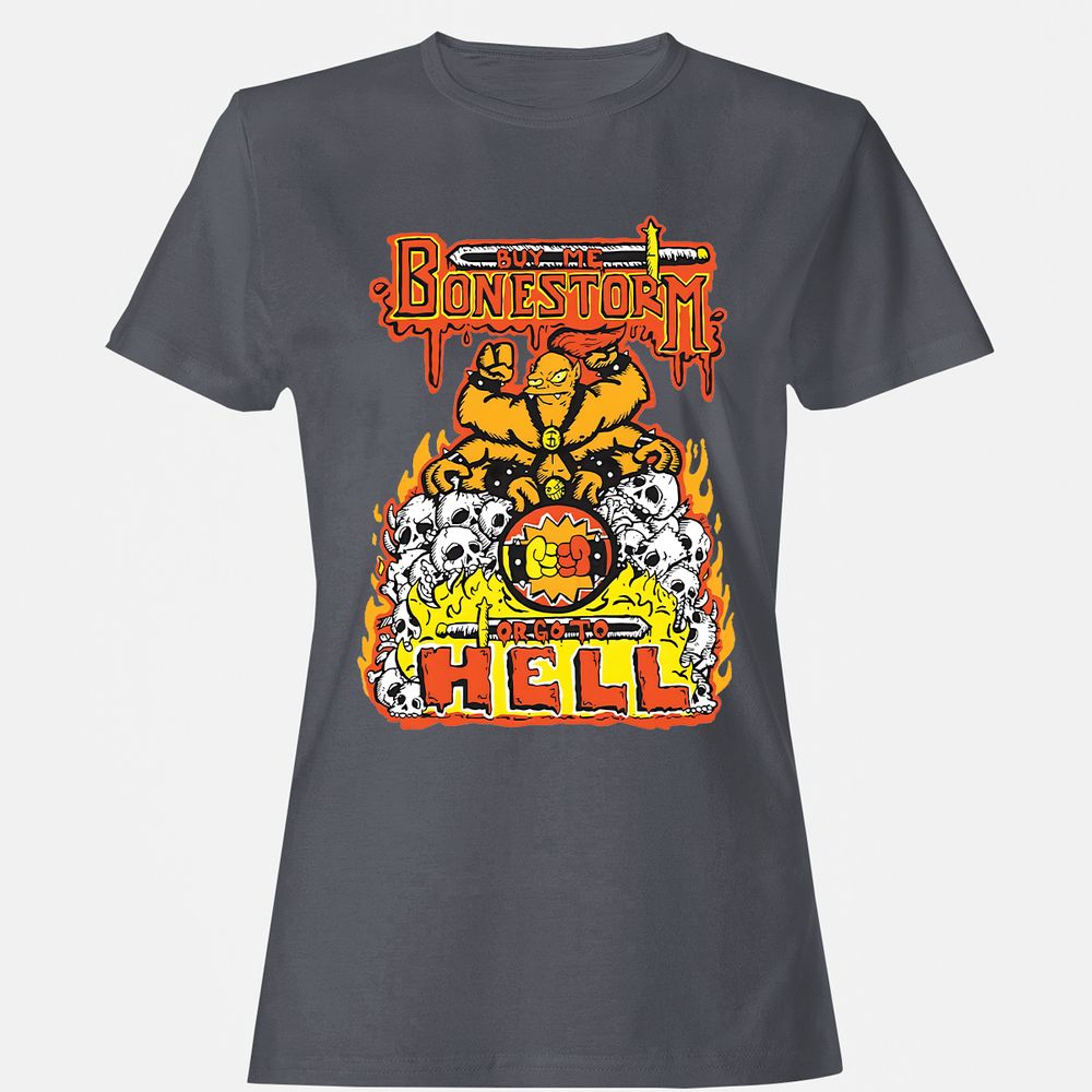 Women's T-Shirt - 4N5JTKQW - Dark Heather - 5