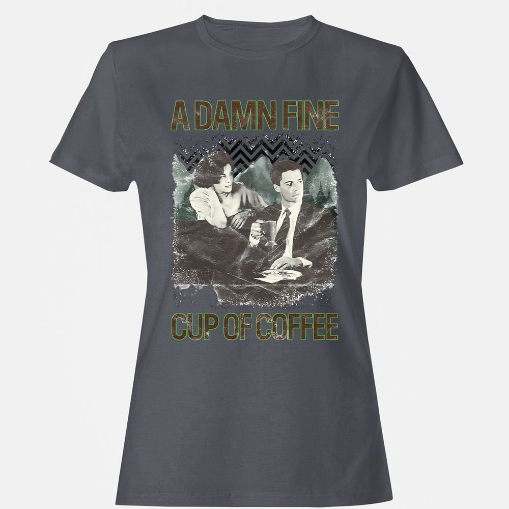 Women's T-Shirt - VYELURG8 - Dark Heather - 5