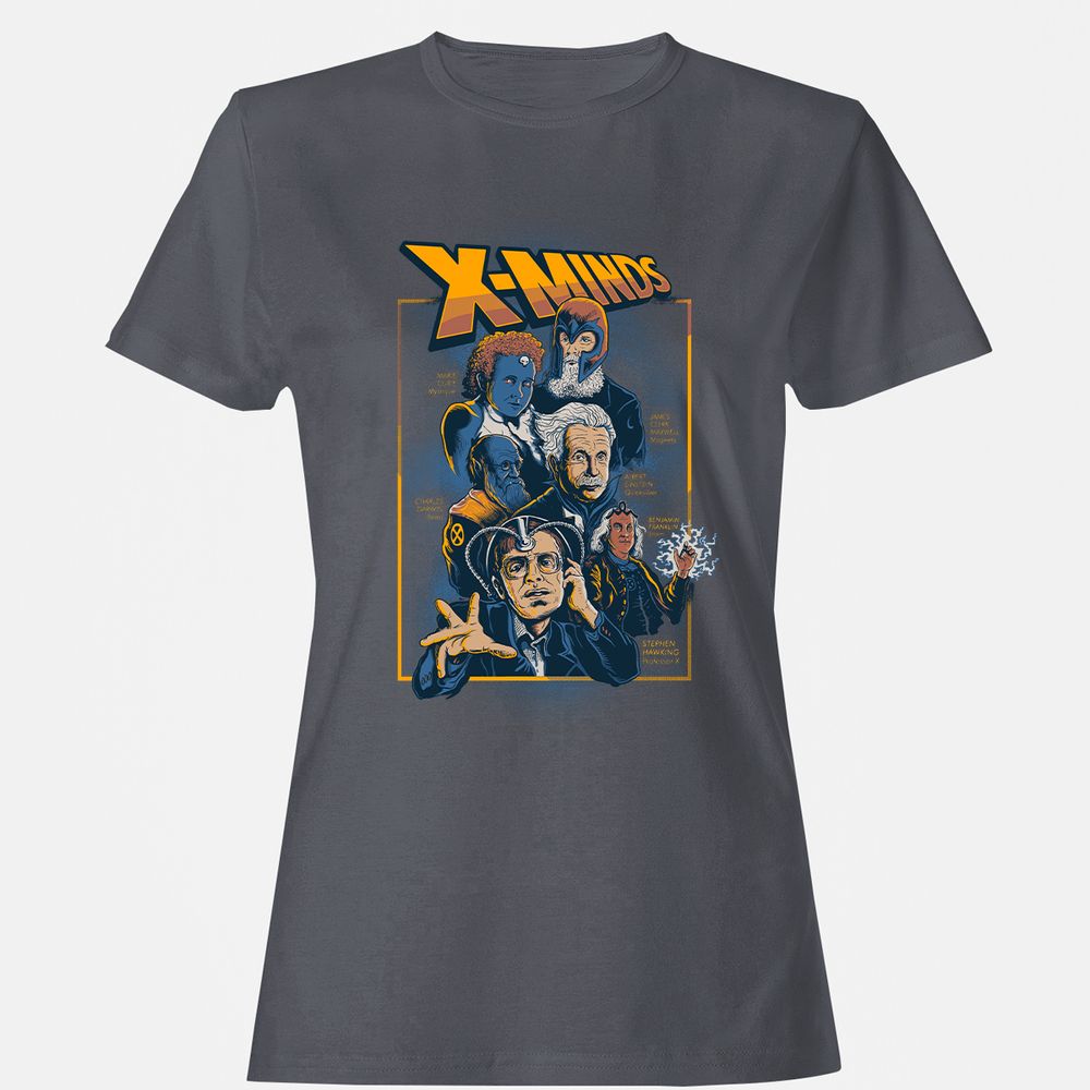 Women's T-Shirt - E2U4Y1TP - Dark Heather - 5