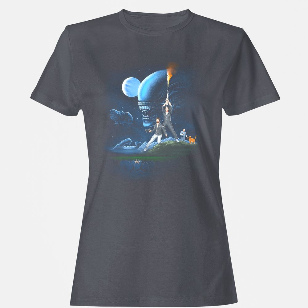 Women's T-Shirt - KM724W8T - Dark Heather - 5