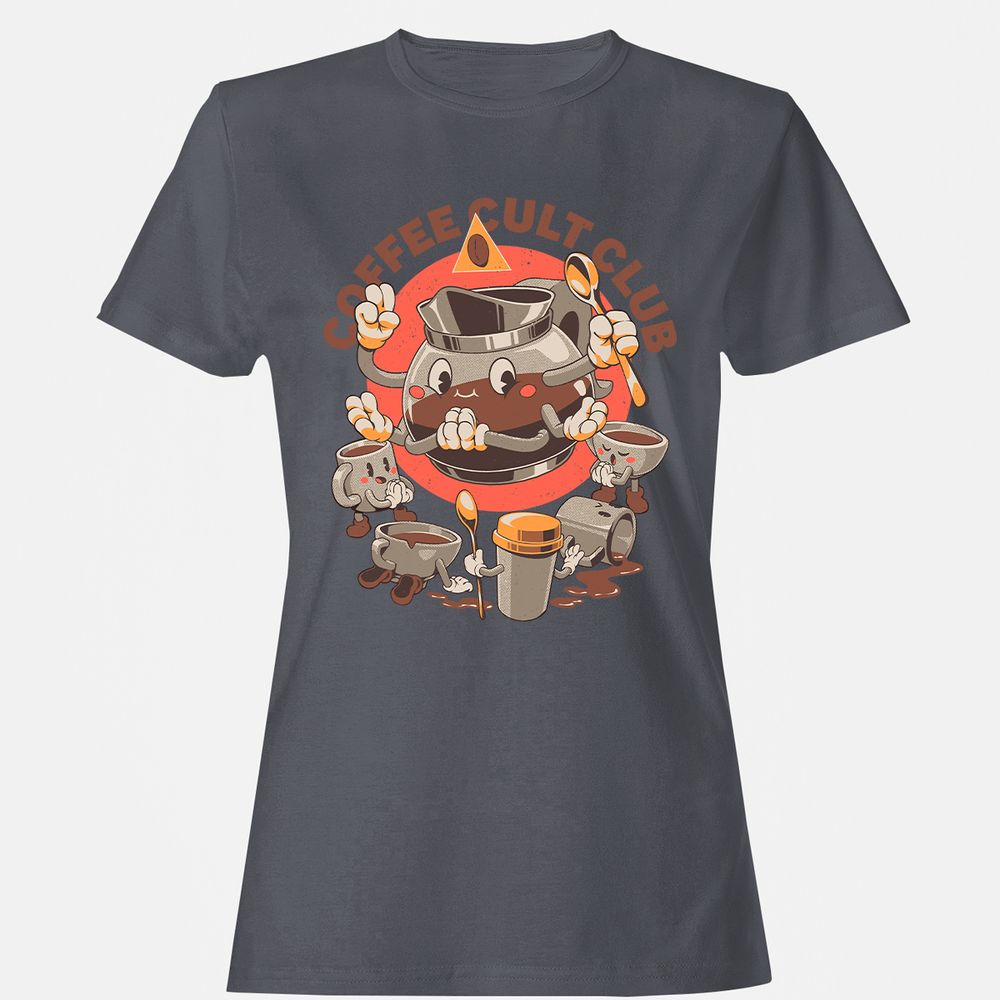 Women's T-Shirt - 6T5B868V - Dark Heather - 5