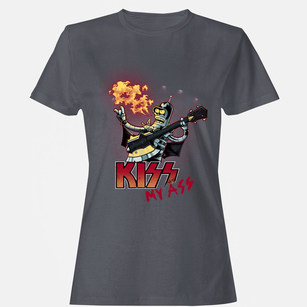 Women's T-Shirt - VLU86NX6 - Dark Heather - 5