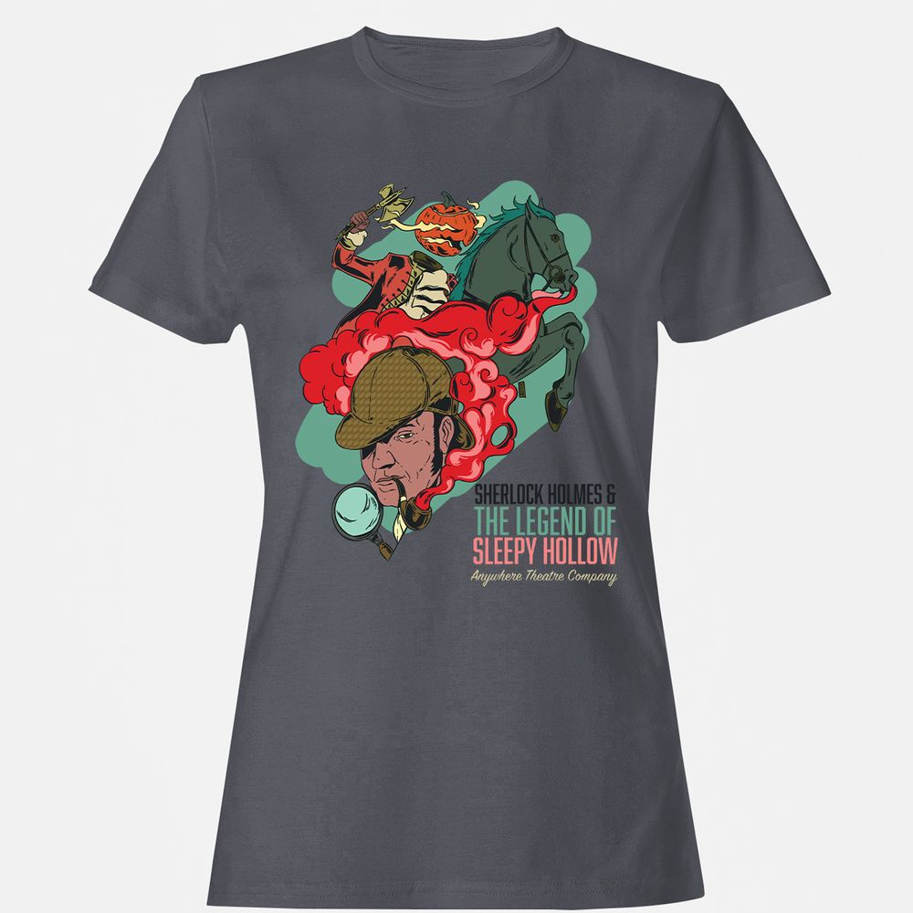 Women's T-Shirt - U85PGQR8 - Dark Heather - 5