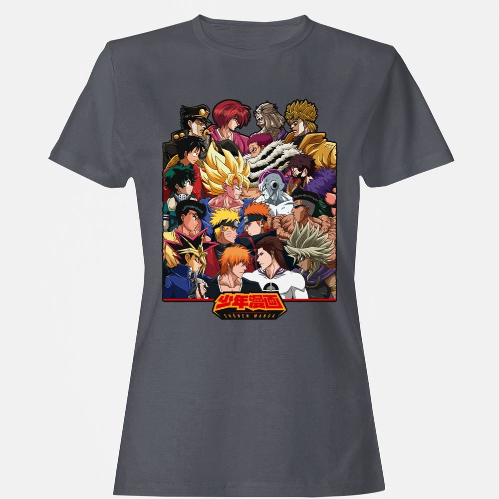 Women's T-Shirt - AELBD4L4 - Dark Heather - 5