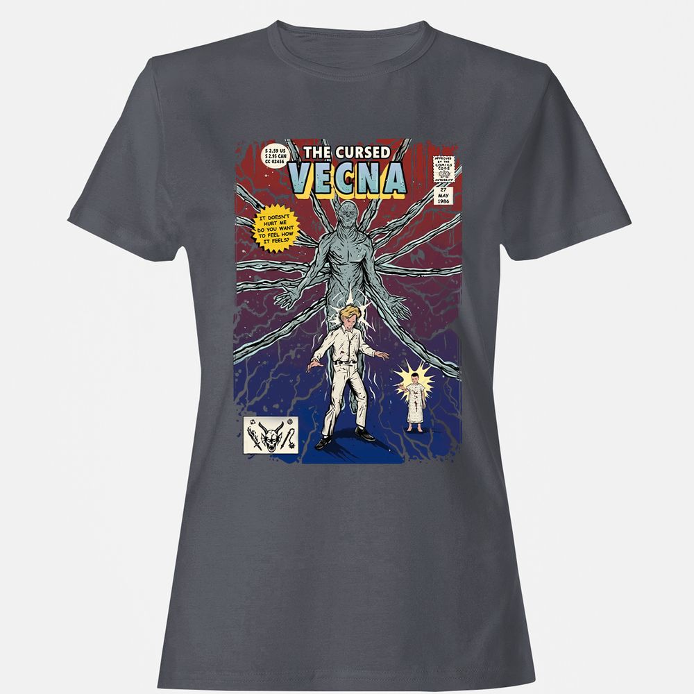 Women's T-Shirt - HBRP8DY9 - Dark Heather - 5