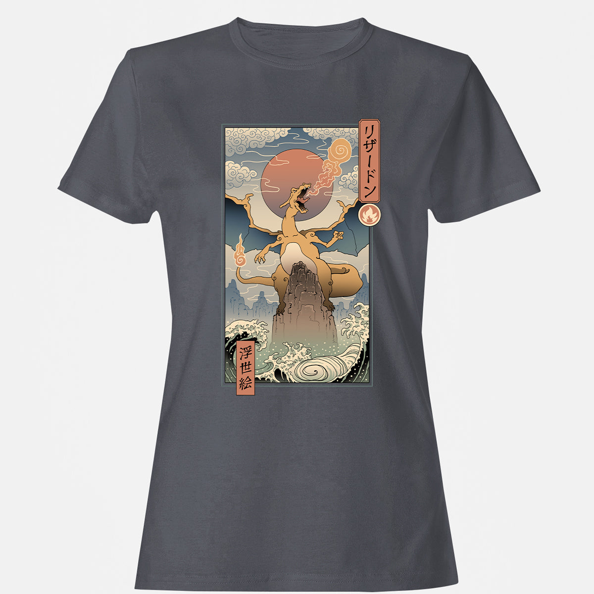 Women's T-Shirt - H68AJRNL - Dark Heather - 5