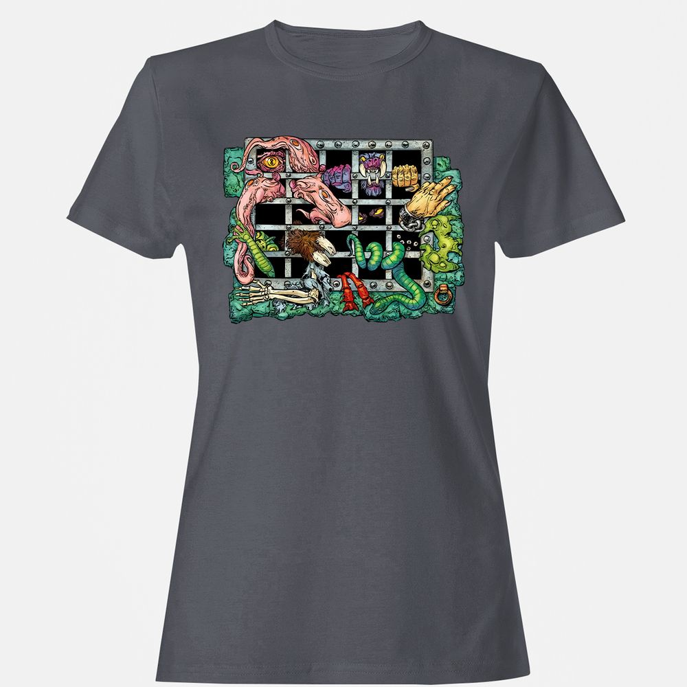 Women's T-Shirt - 59ZDEWYX - Dark Heather - 5