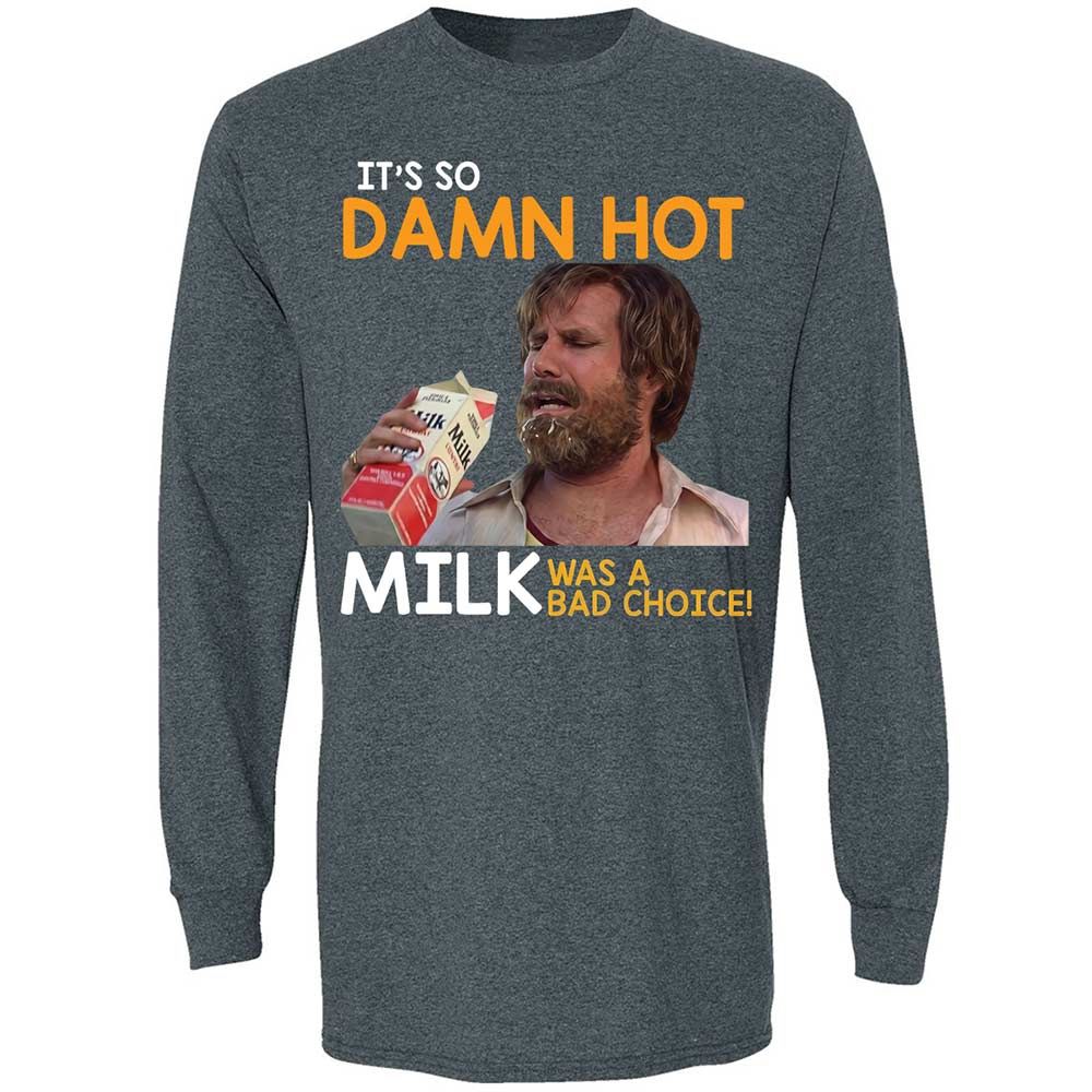Long Sleeve T-Shirt - Y6UF8TA1 - Dark Heather - 5