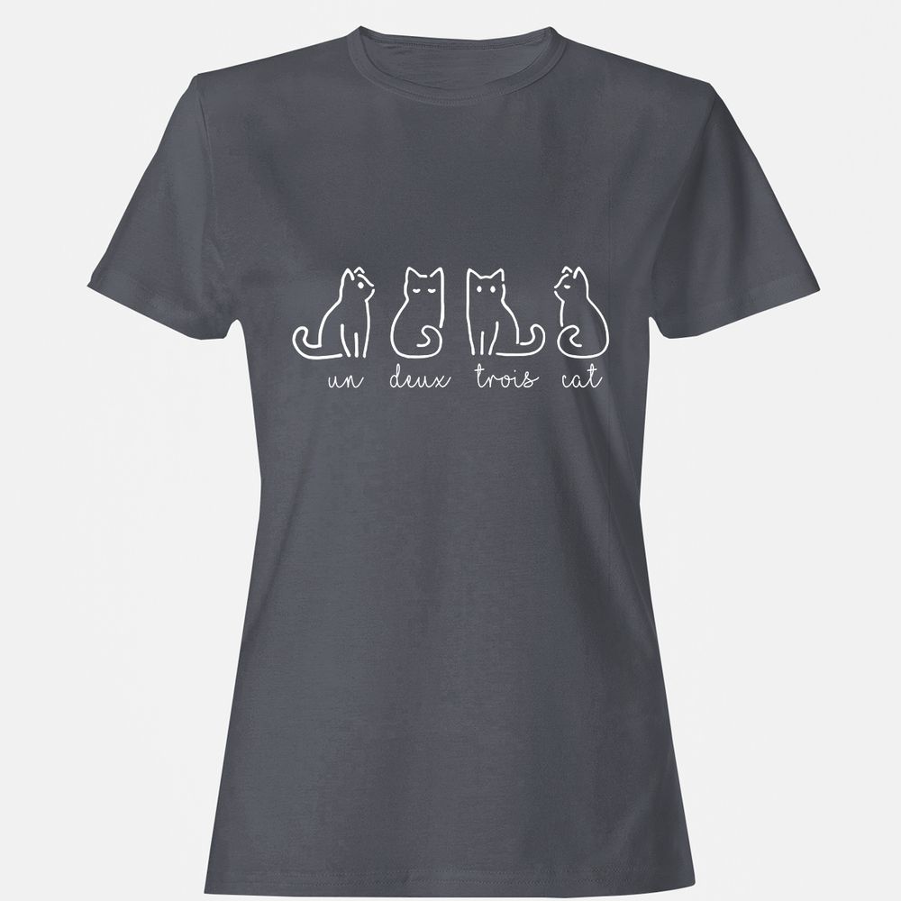Women's T-Shirt - QFMMNEUU - Dark Heather - 5