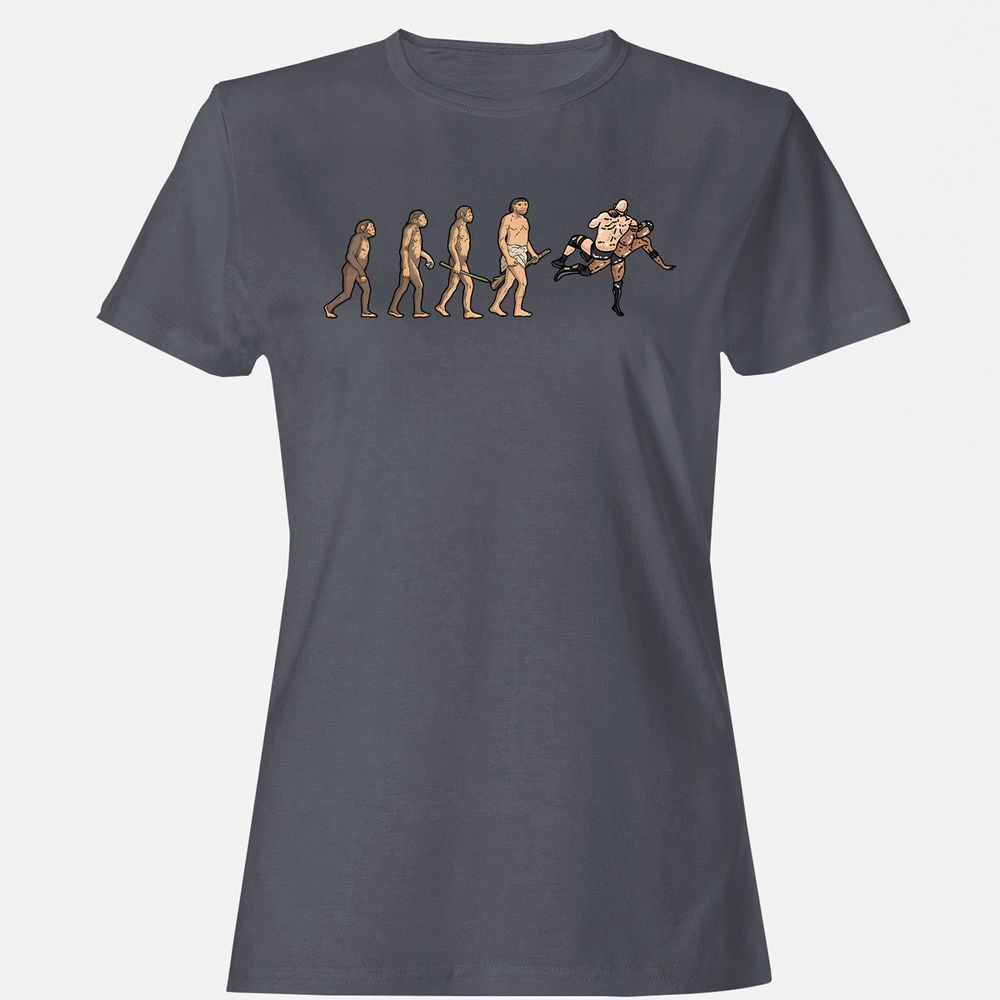 Women's T-Shirt - KQREDEKG - Dark Heather - 5