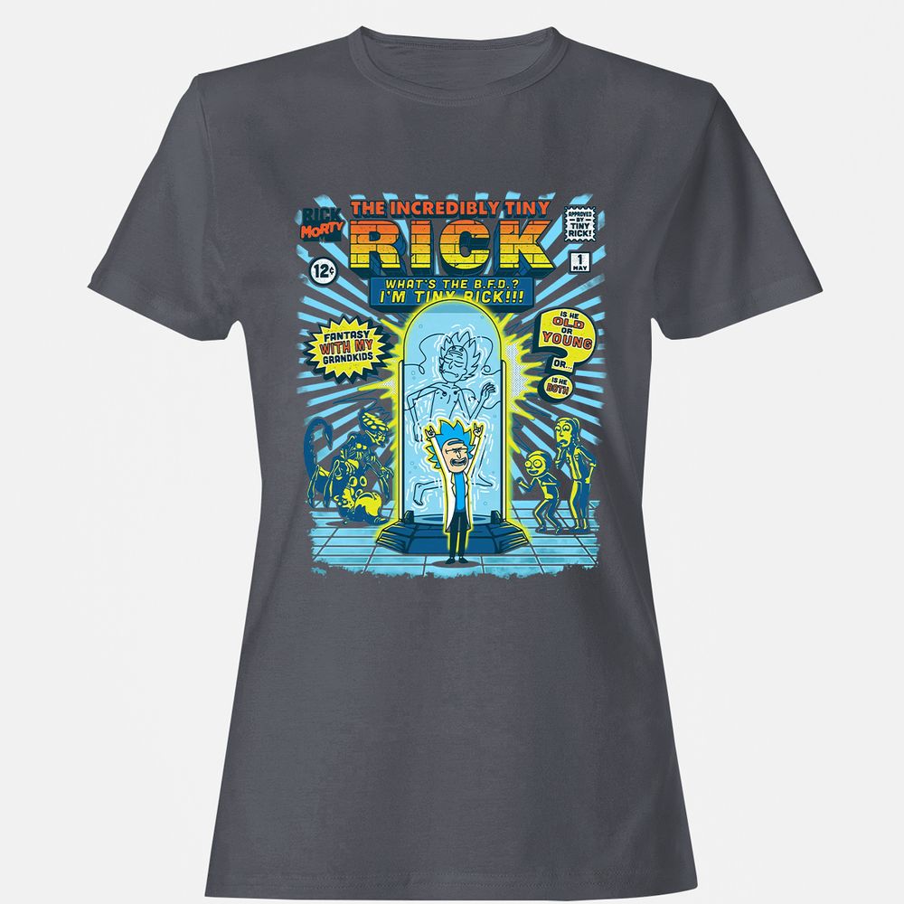 Women's T-Shirt - EJY4HA5F - Dark Heather - 5