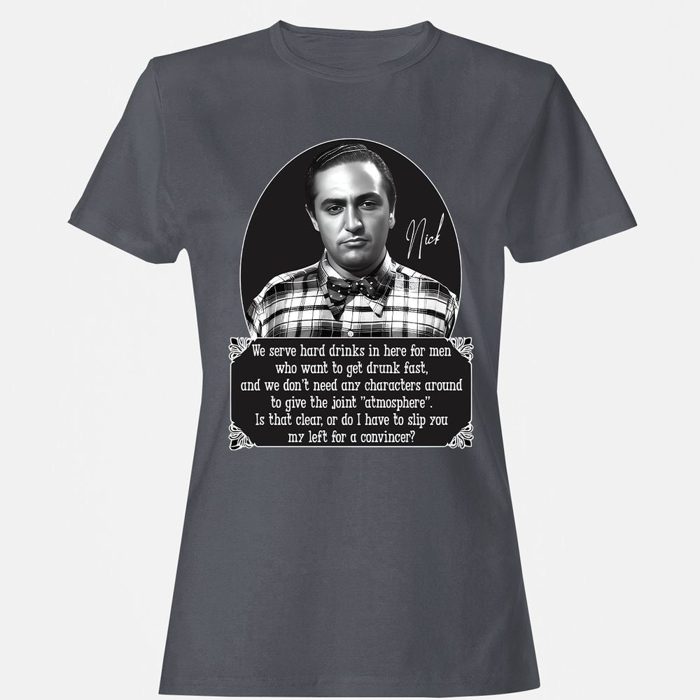 Women's T-Shirt - 5XPLYFW7 - Dark Heather - 5