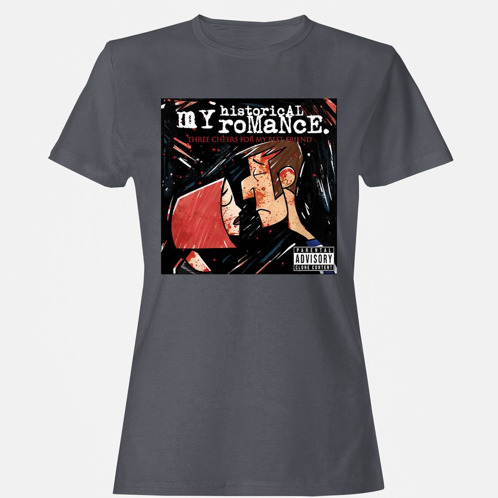 Women's T-Shirt - V9F8BXUR - Dark Heather - 5