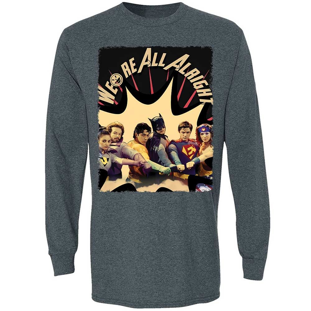 Long Sleeve T-Shirt - 7TNC3979 - Dark Heather - 5