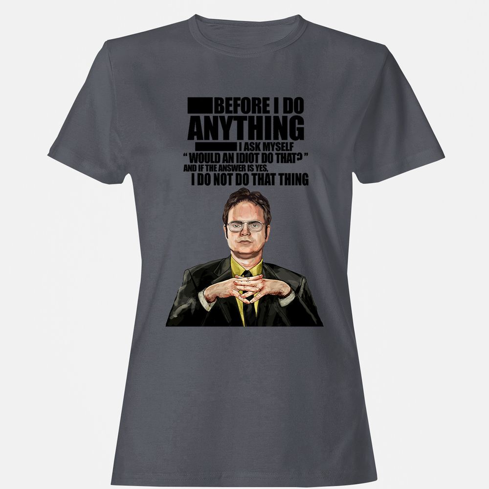 Women's T-Shirt - U4CCZ2D3 - Dark Heather - 5