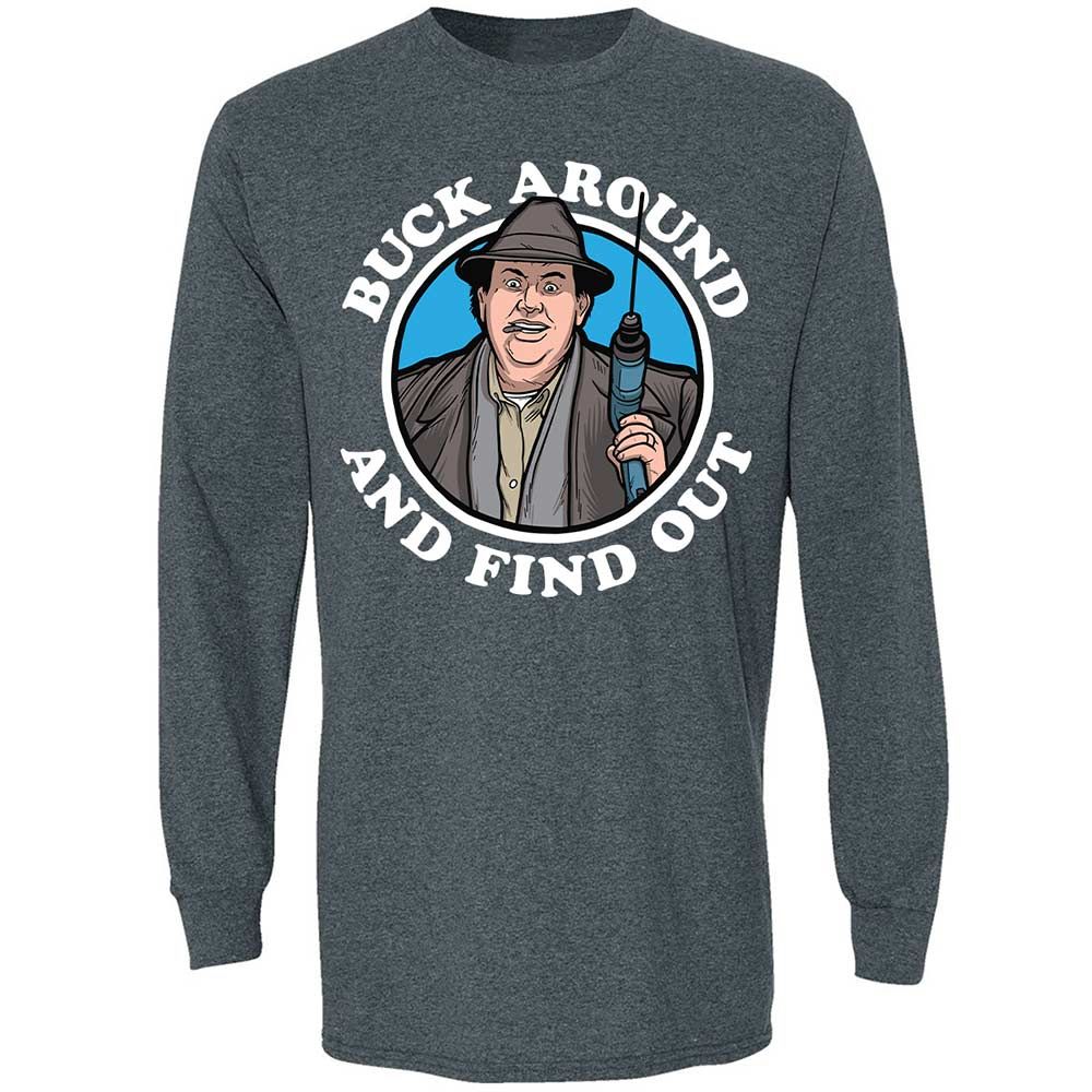 Buck Around & Find Out - Dark Heather - 5