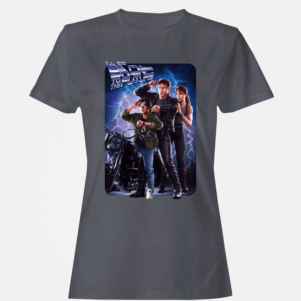 Women's T-Shirt - QB1G4DRN - Dark Heather - 5