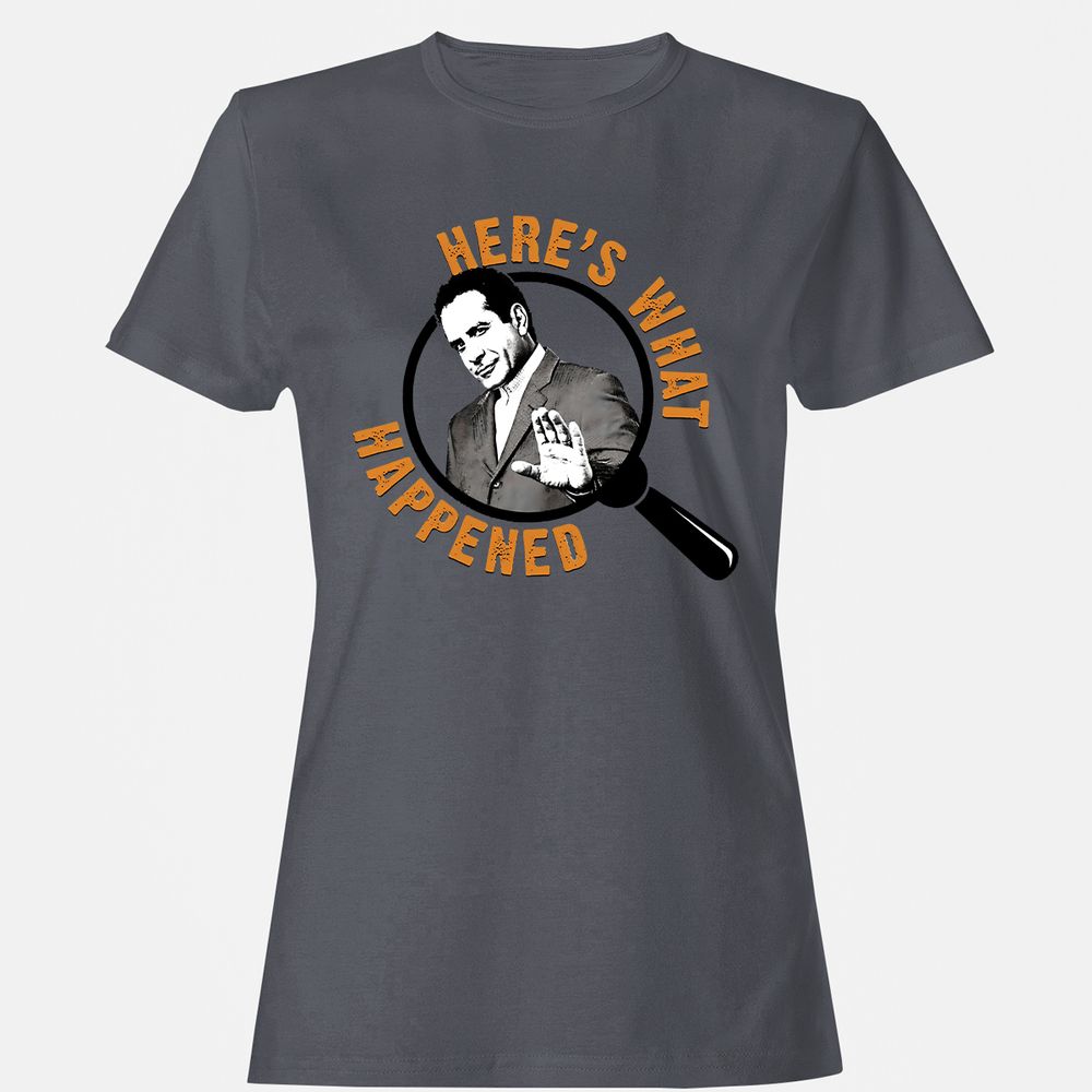 Women's T-Shirt - BNQ7UT5P - Dark Heather - 5