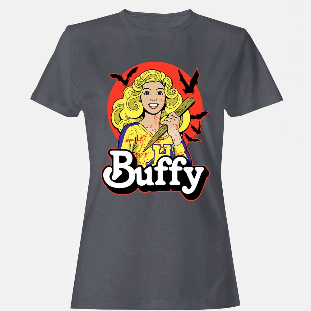 Women's T-Shirt - PN6ZERRK - Dark Heather - 5