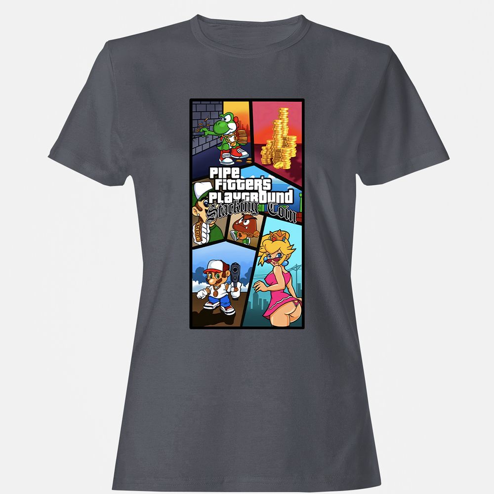 Women's T-Shirt - YK19UPEF - Dark Heather - 5