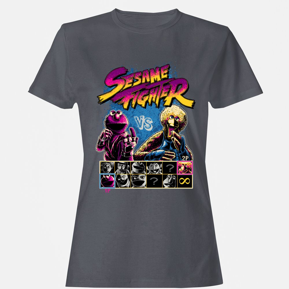 Women's T-Shirt - B4GA6F8C - Dark Heather - 5