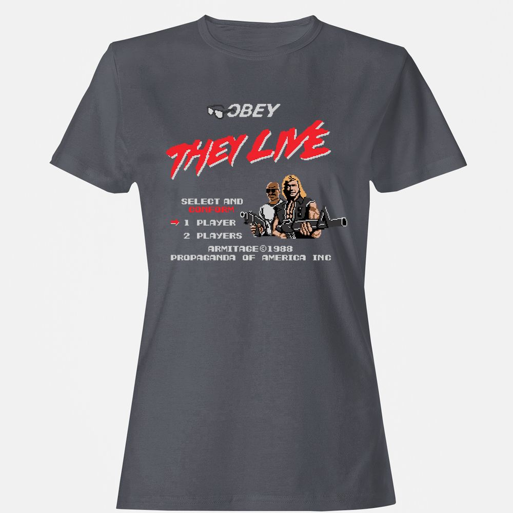 Women's T-Shirt - 6LTQYZMM - Dark Heather - 5