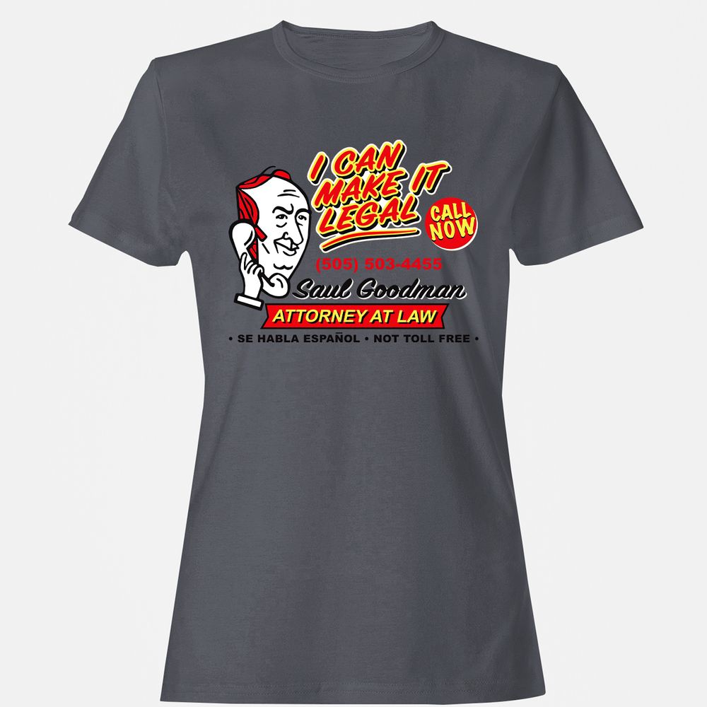 Women's T-Shirt - B3UAR9YN - Dark Heather - 5
