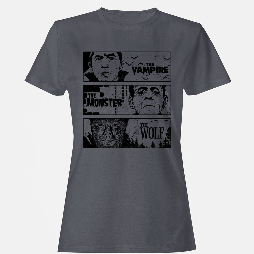 Women's T-Shirt - AQ17CW9N - Dark Heather - 5