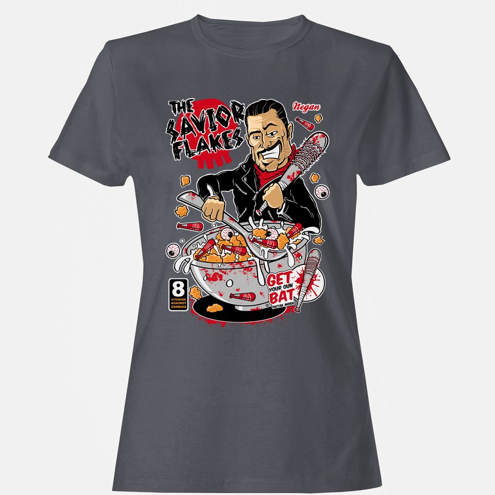 Women's T-Shirt - P6ZBSK4U - Dark Heather - 5