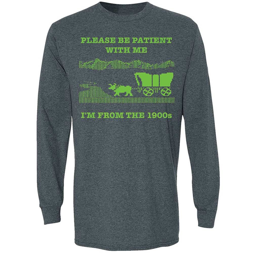 I'm from the 1900s - Dark Heather - 5