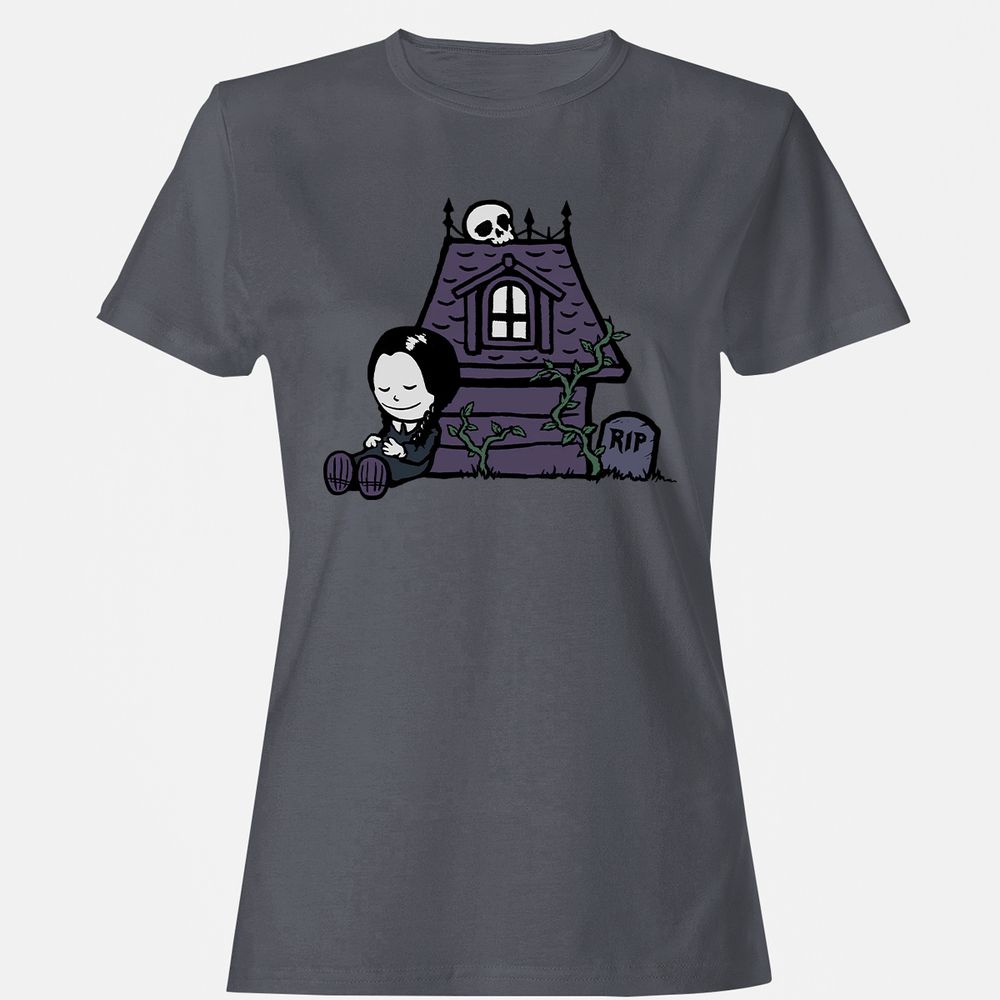 Women's T-Shirt - PYAWNYSJ - Dark Heather - 5